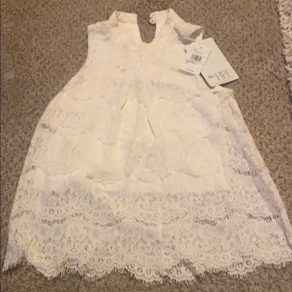 Girls lace top